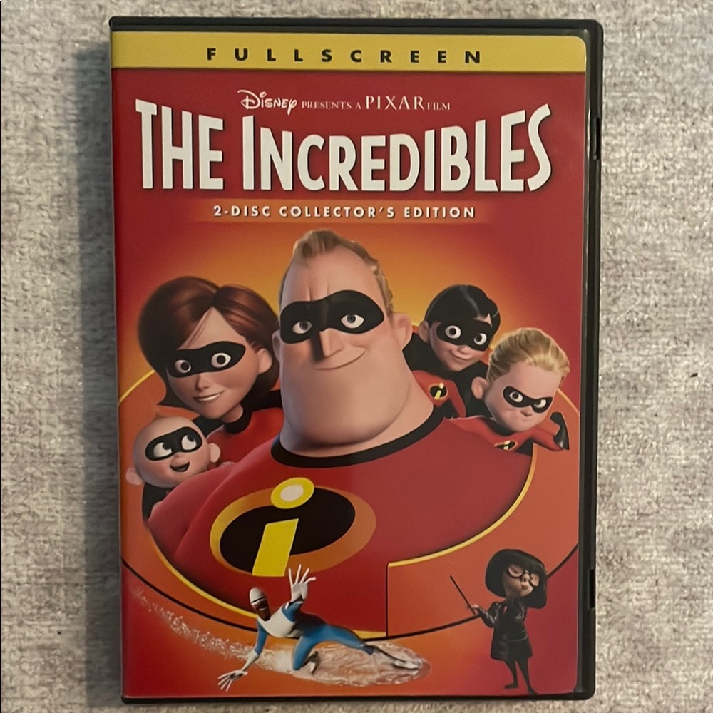 Disney Pixar The Incredibles 2-Disc Collector's Edition DVD